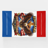 Glaube & Freiheit Adler Tribute Banner (Horizontal)