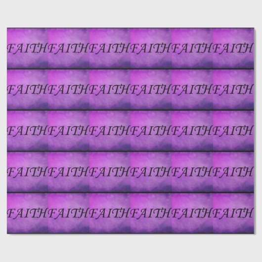 Glaube Geschenkpapier (Flach)