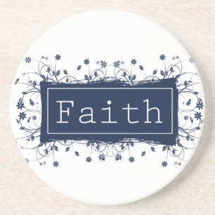 Glaube Getränkeuntersetzer