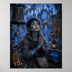 Glaube / Glockengeläut / Gefrorene Kathedrale Poster
