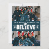 Glaube glühende Sterne Religiöse Weihnachten 2 Fot (Vorderseite)