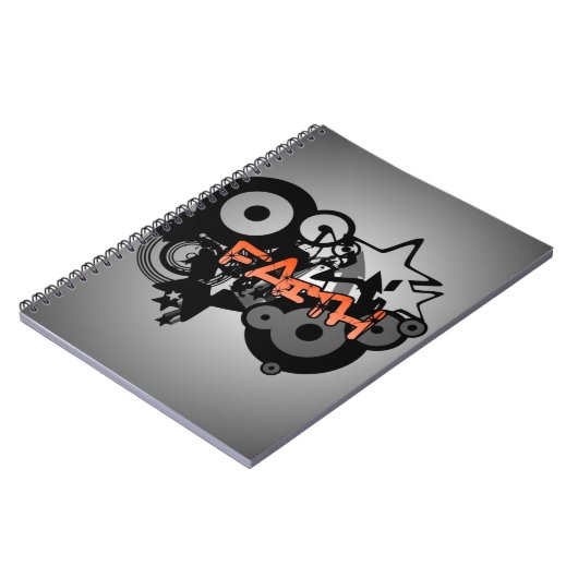 GLAUBE Graffiti-Kunst Notizblock (Linke Seite)