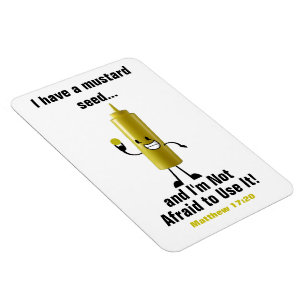 Glaube - Größe 4" x 6" Magnet