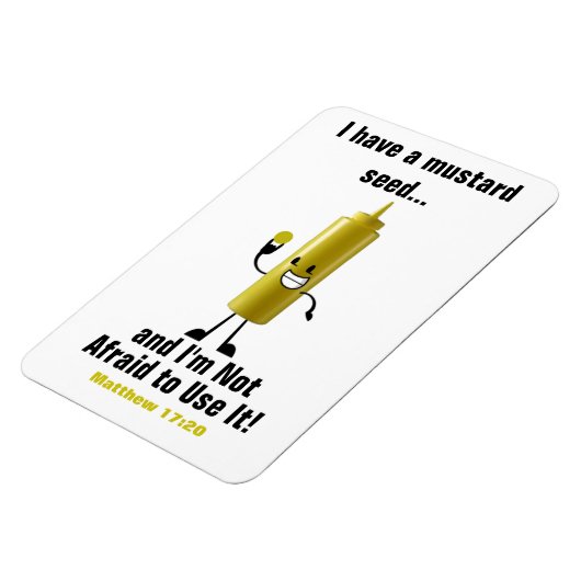 Glaube - Größe 4" x 6" Magnet (Linke Seite)