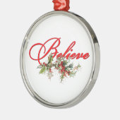 Glaube heilig ornament aus metall (Links)