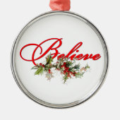 Glaube heilig ornament aus metall (Vorne)