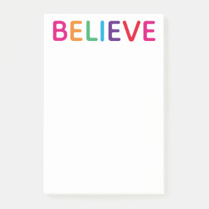 Glaube Hell Post-it Klebezettel