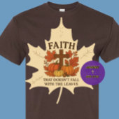 Glaube - Herbst - Christlich T-Shirt