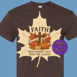 Glaube - Herbst - Christlich T-Shirt