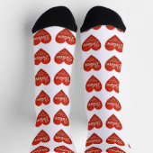 Glaube Herz Socken (Oben)