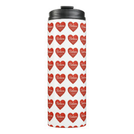Glaube Herz Thermosbecher