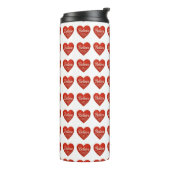 Glaube Herz Thermosbecher (Nach links gedreht)