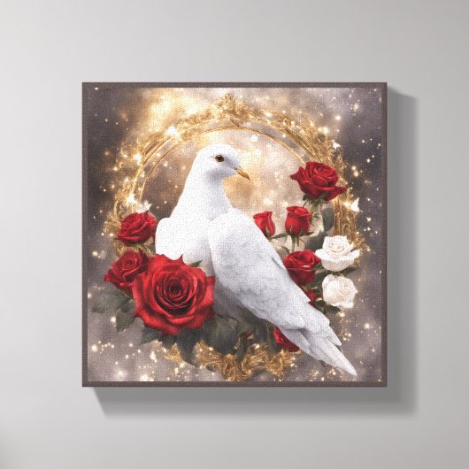 Glaube/ Hochzeit Leinwanddruck (Vorderseite)