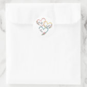 Glaube Hoffnung Liebe Aufkleber Design (Tasche)