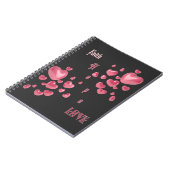 "Glaube, Hoffnung, Liebe" Christi Notizblock (Linke Seite)