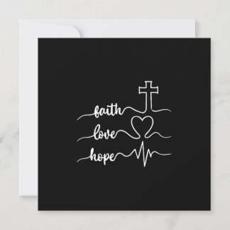 Glaube Hoffnung Liebe Einladung