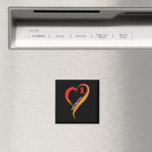 Glaube Hoffnung Liebe Herzerkrankung Bewusstsein K Magnet (In Situ (Geschirrspüler))