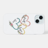 Glaube Hoffnung Liebe iPhone-Hüllen-Design iPhone 15 Hülle (Rückseite (Horizontal))