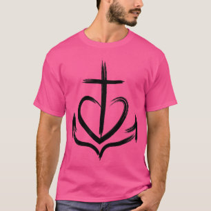 Glaube Hoffnung Liebe Jesus Anker in unserem Leben T-Shirt