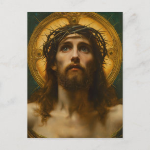 Glaube Hoffnung Liebe   Jesus Christus Christliche Einladungspostkarte