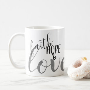 Glaube, Hoffnung & Liebe Kaffeetasse