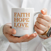 Glaube.Hoffnung.Liebe Kaffeetasse