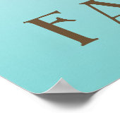 Glaube, Hoffnung, Liebe Poster (Ecke)