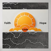 Glaube, Hoffnung, Liebe! Poster (Vorne)