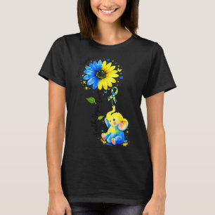 Glaube Hoffnung Liebe T21 Down-Syndrom-Bewusstsein T-Shirt
