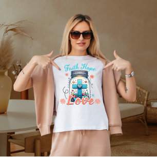 Glaube Hoffnung Liebe T-Shirt