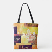 Glaube Hoffnung Liebe Tasche (Rückseite)