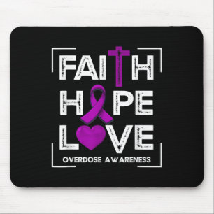Glaube Hoffnung Liebe Überdosierung Bewusstsein Ch Mousepad