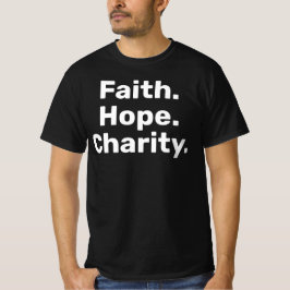 Glaube Hoffnung Nächstenliebe – Moderner christlic T-Shirt