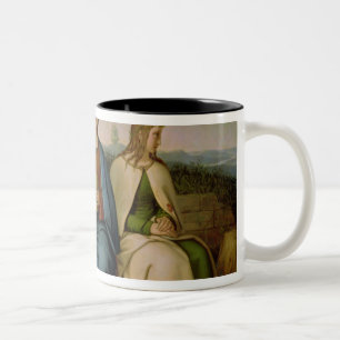 Glaube, Hoffnung und Liebe, 1819 Zweifarbige Tasse