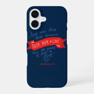Glaube Hoffnung und Liebe 2 iPhone 16 Hülle
