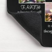 Glaube, Hoffnung und Liebe Blumenmousepad Mousepad (Ecke)
