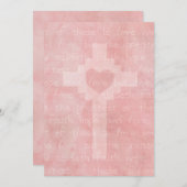 Glaube Hoffnung und Liebe Christlich 5 x 7 Hochzei Einladung (Vorne/Hinten)