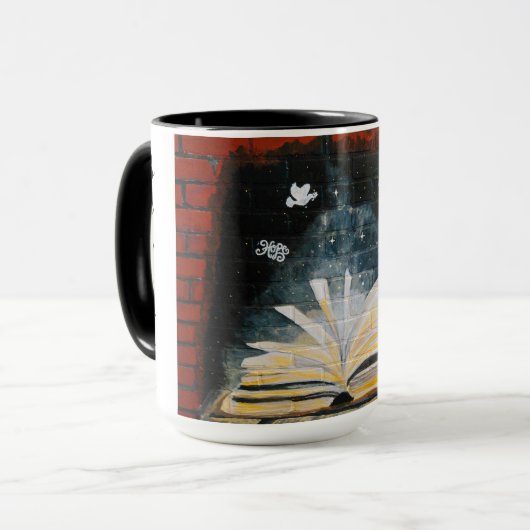 Glaube, Hoffnung und Liebe Kaffee Tasse (Vorderseite Links)