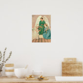 Glaube, Hoffnung und Liebe Poster (Küche)