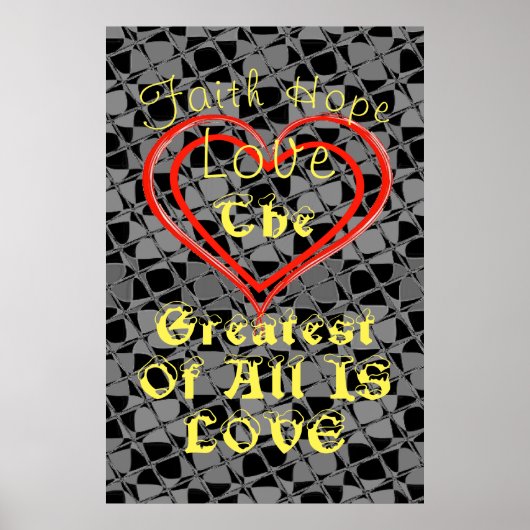 Glaube, Hoffnung und Liebe Poster (Vorne)