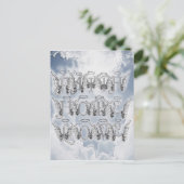 Glaube, Hoffnung und Liebe Postkarte (Stehend Vorderseite)