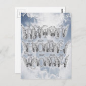 Glaube, Hoffnung und Liebe Postkarte (Vorne/Hinten)