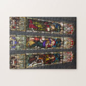 Glaube, Hoffnung und Wohltätigkeit: Glass-Fenster Puzzle (Horizontal)