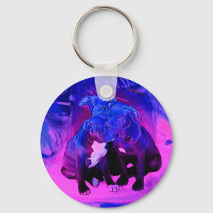 Glaube Hoffnung und Wohltätigkeit, misshandelte Pi Schlüsselanhänger