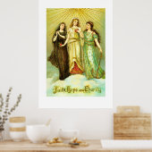 Glaube, Hoffnung und Wohltätigkeit Poster (Küche)