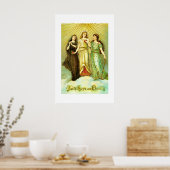 Glaube, Hoffnung und Wohltätigkeit Poster (Küche)