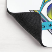 Glaube, Hoffnung, Wohltätigkeit Mousepad (Ecke)