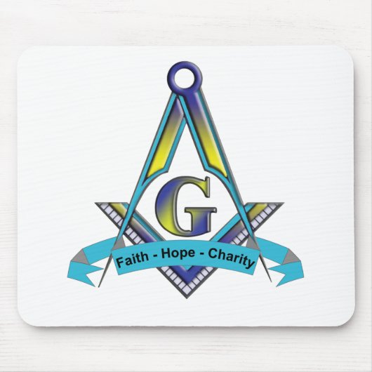 Glaube, Hoffnung, Wohltätigkeit Mousepad (Vorne)