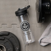 Glaube, Hoffnung, Wohltätigkeit Silver Freemason B Trinkflasche