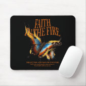 Glaube im Feuer Mousepad (Mit Mouse)